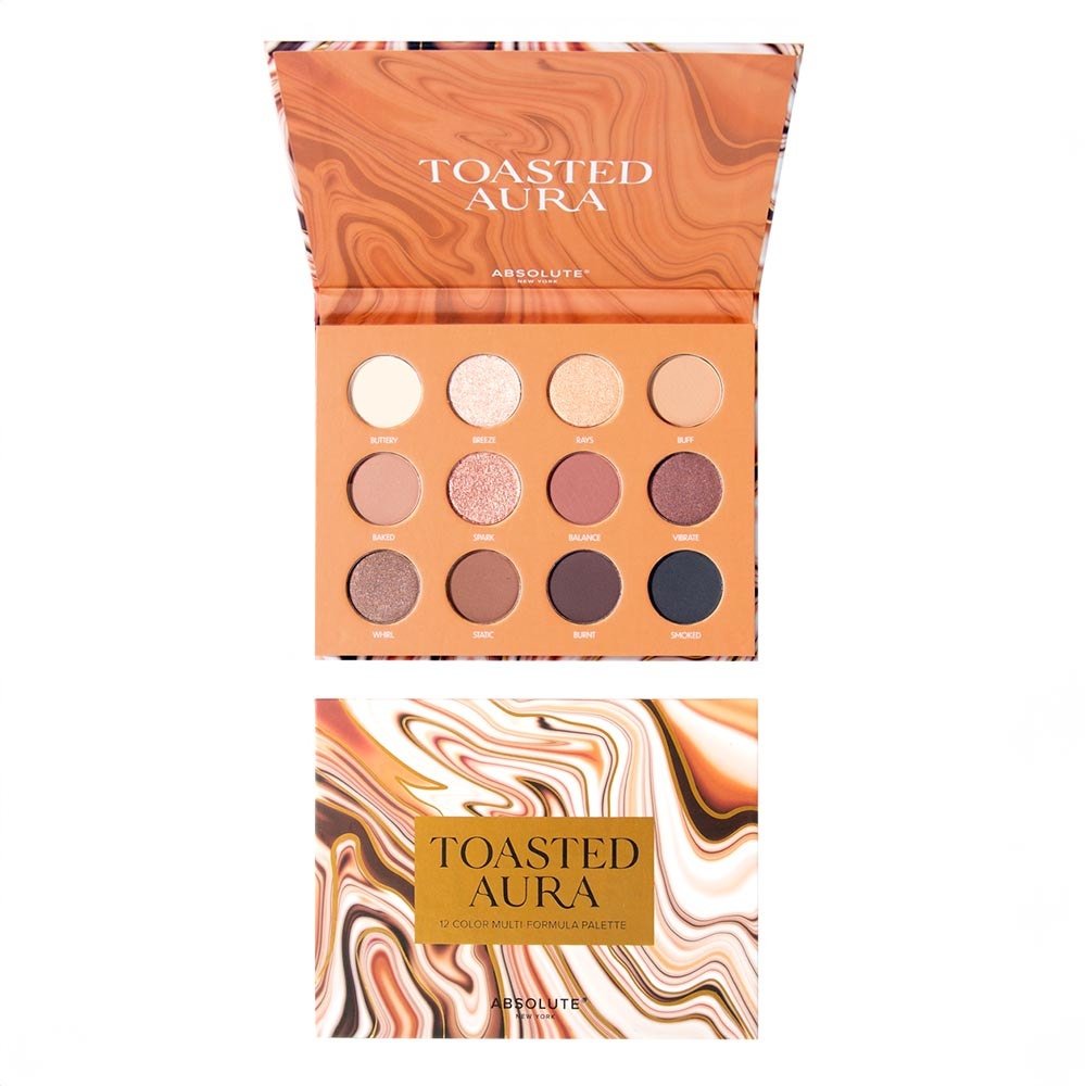 Absolute New York - Eyeshadow Book Palette - réf Toasted Aura