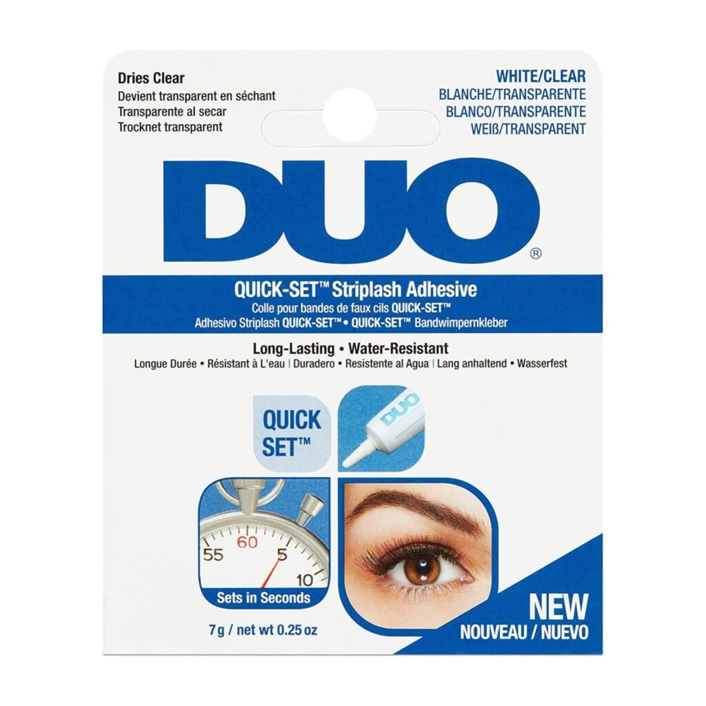 DUO - Colle à faux-cils Quick-Set (Qui devient transparente)