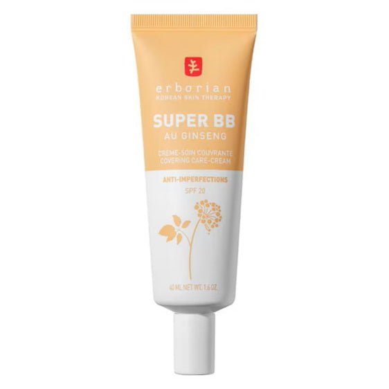 ERBORIAN - Super BB - BB crème couvrante au Ginseng anti-imperfections SPF20 - réf Nude - 40ml