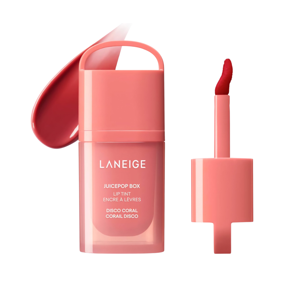 LANEIGE - JuicePop Box Lip Tint - Encre à Lèvres Hydratante - réf Disco Coral