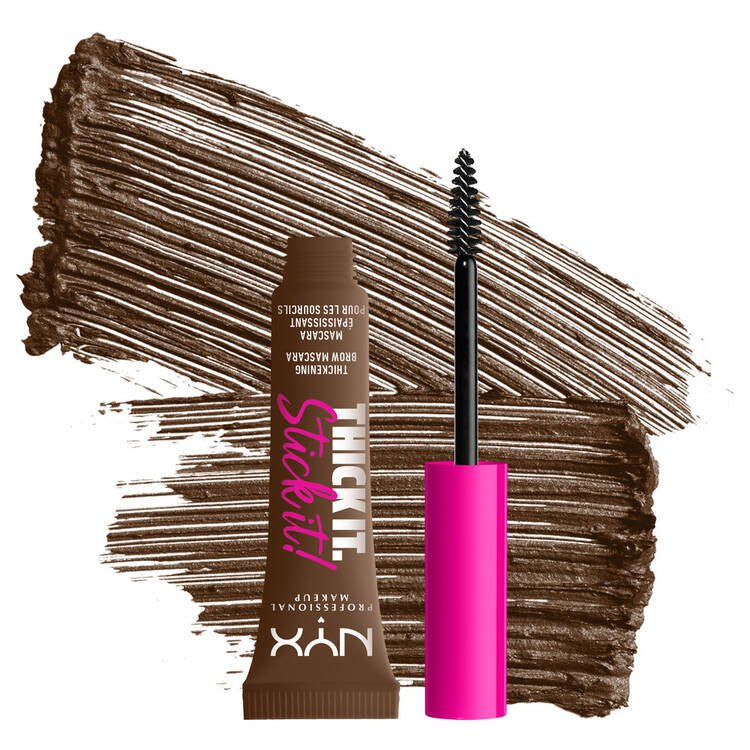 NYX -MASCARA À SOURCILS THICK IT, STICK IT! - réf Brunette