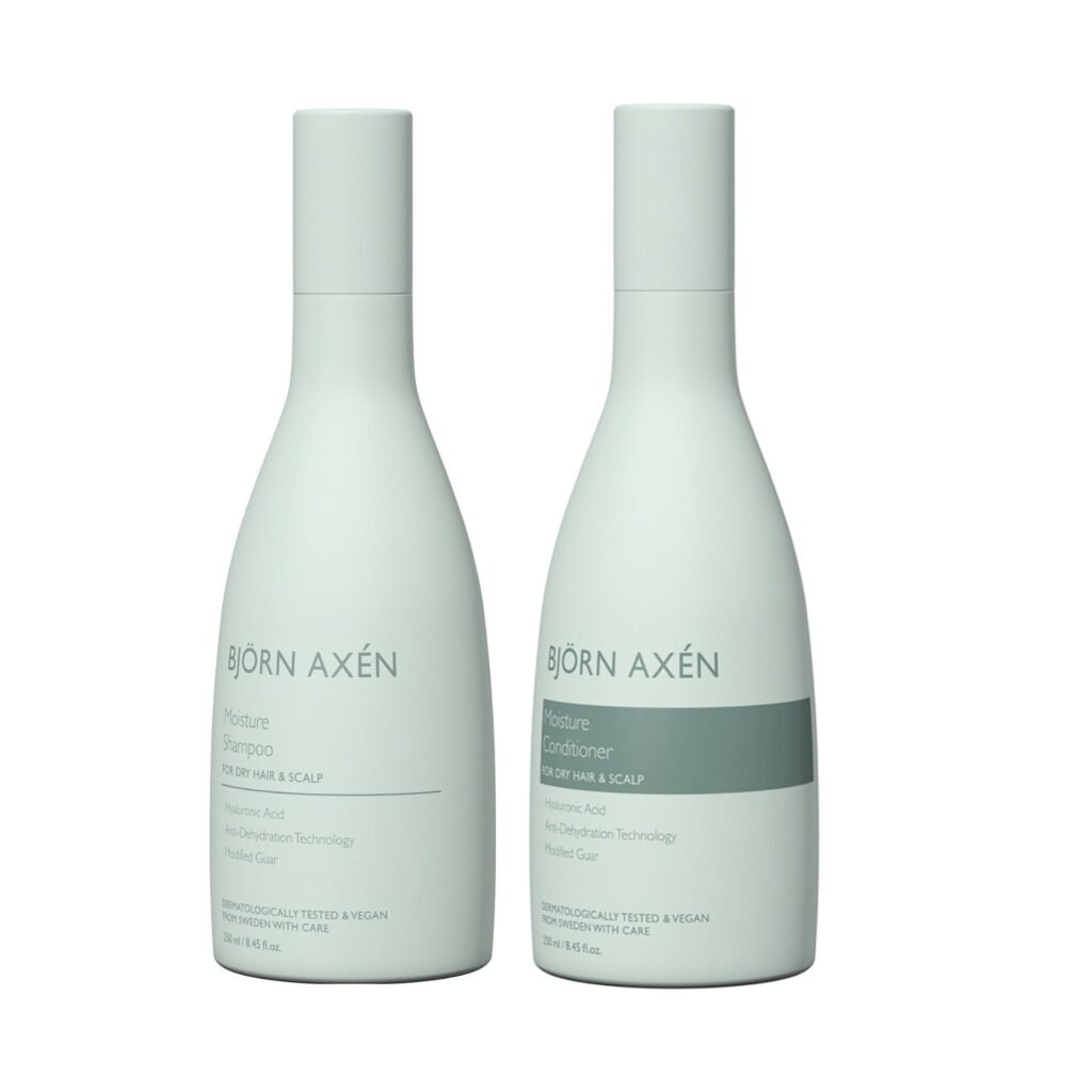BJORN AXEN - DUO Moisture Shampoo + Conditioner Cheveux Secs - 2x250ml