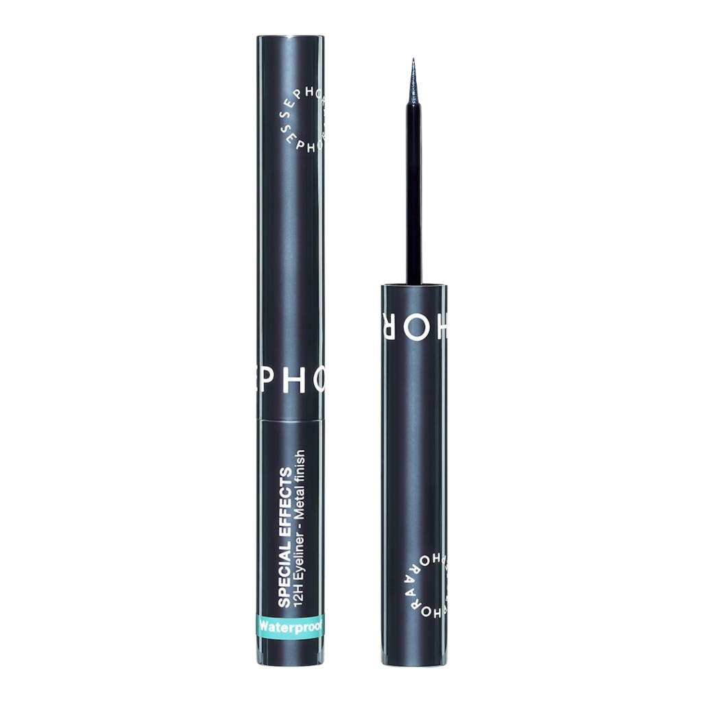 SEPHORA - 12H Eyeliner Metal Finish Special Effects - réf 01 Midnight Carbon