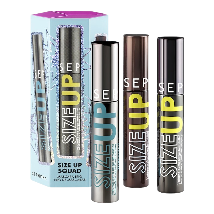 SEPHORA - TRIO DE MASCARAS - 3 mascaras : Noir, Marron et Waterproof